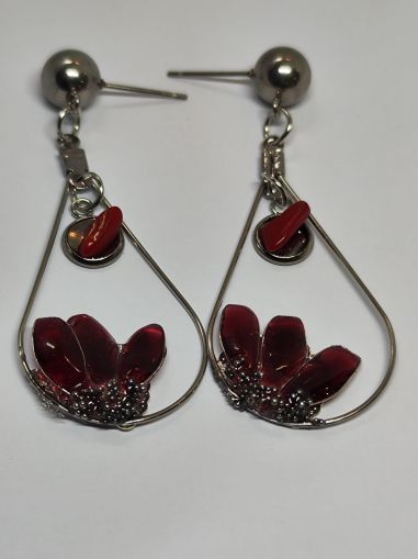 Ruby Passion Earrings