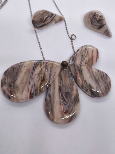 Marbled Orchid set