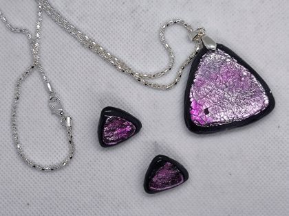 Amethyst Glow Jewelry Set