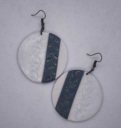 Silver Vine Earrings